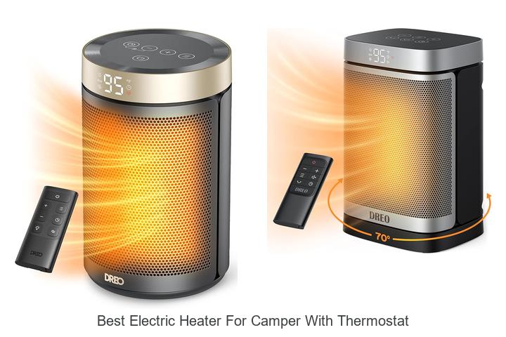 best electric heater for camper with thermostat