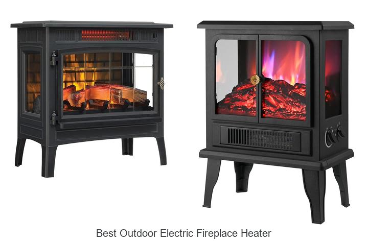 best outdoor electric fireplace heater