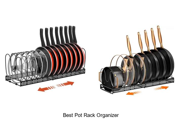 best pot rack organizer
