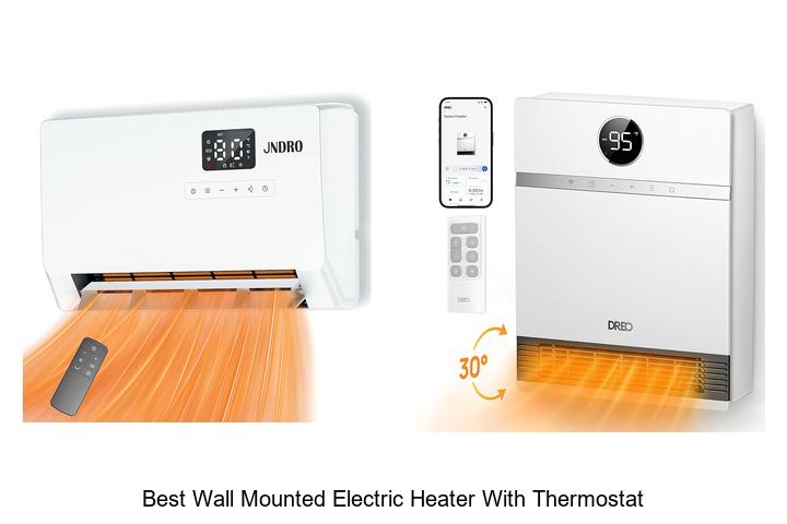best wall mounted electric heater with thermostat